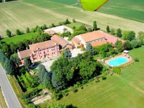 Large property on farmland with swimming pool